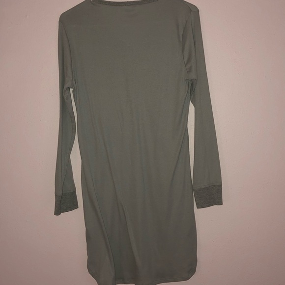Calvin Klein Grey Sleepwear Knit Nightgown SMALL - Picture 4 of 5